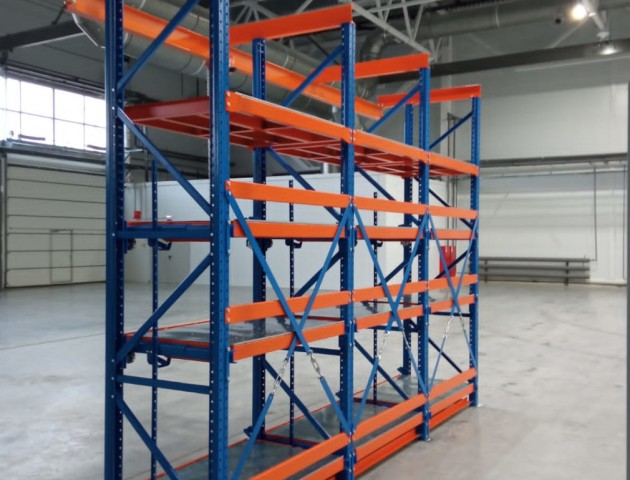 Промышленные стеллажи для цеха